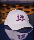 Casquette logo Domaine de Murtoli Blanc/Violet